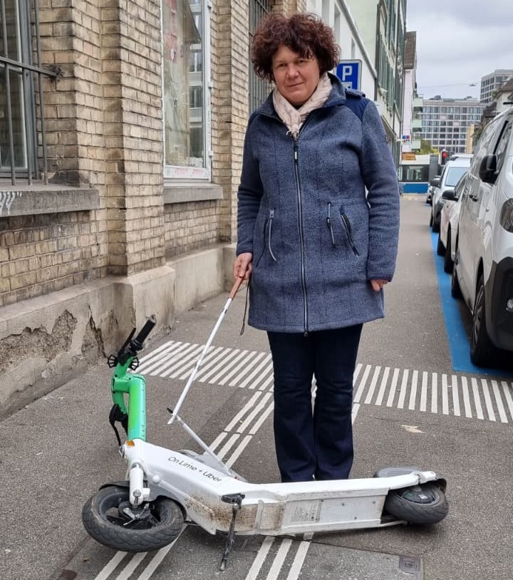 Wenn der weisse Stock bricht