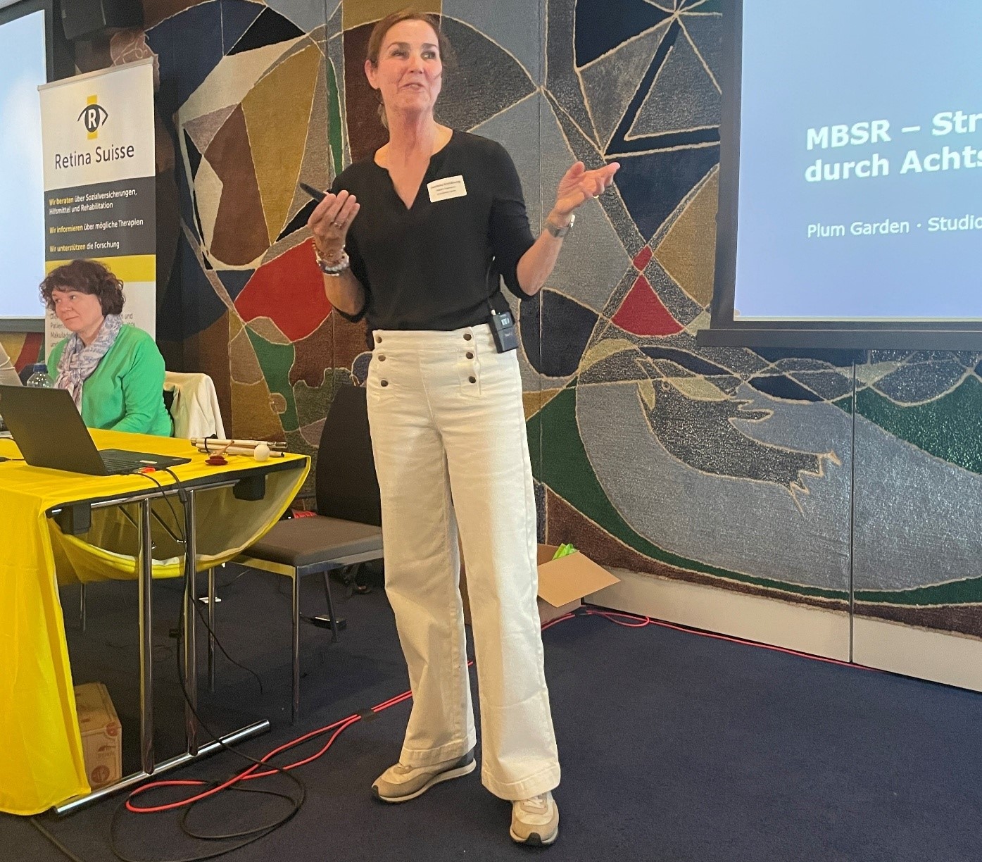 Im Bild die Resilienz-Trainerin und RP-Patientin Daniela Brohlburg